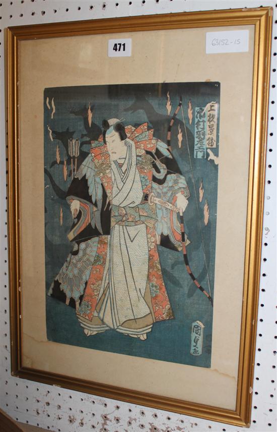 Japanese woodblock print